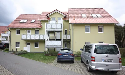 Hausansicht Eingangsbereich