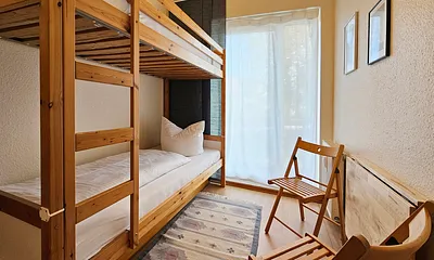 Kinderschlafzimmer mit Etagenbett