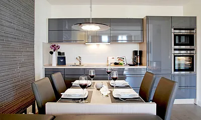 Koch- und Essbereich