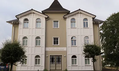 Vorderansicht Villa Wilhelmine