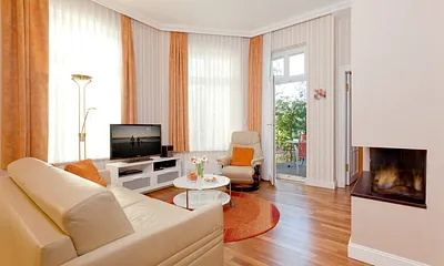 Deluxe-Urlaub in der Villa Gruner -200m zum Strand, 2-Zimmer-Apartment (Nr. 3)