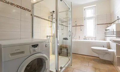 Villa See-Eck FeWo 1.OG - Badezimmer