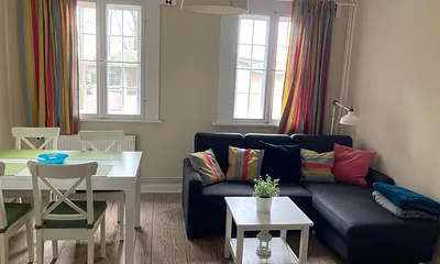 Ferien in der Strandvilla, 3-Zimmer-Ferienwohnung (Wassermann)