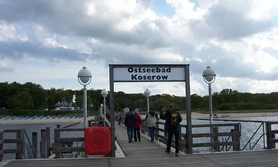 Die alte Seebrücke von Koserow