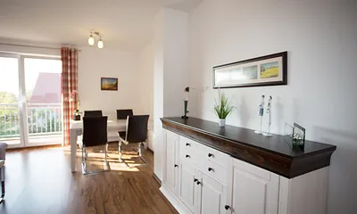 Essbereich am Balkon