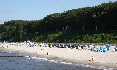 Strand  250 m von der Wohnung