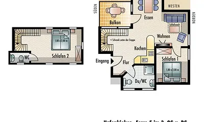 Grundriss Wohnung 5