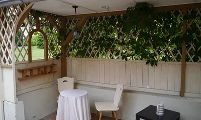 Terrasse mit Sitzecke