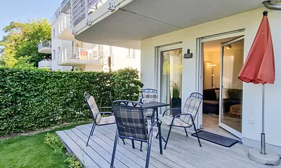 Terrasse zur Südseite