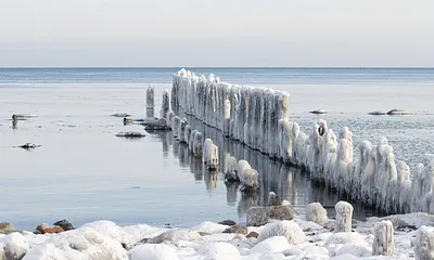 Der Winter an der Ostsee