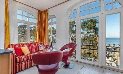 Villa Glückspilz, 1-Zimmer-Ferienwohnung (Sorrent - Meerblick)