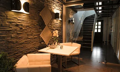 Eingangsbereich zum Frühstücks- und Aufenthalsraum