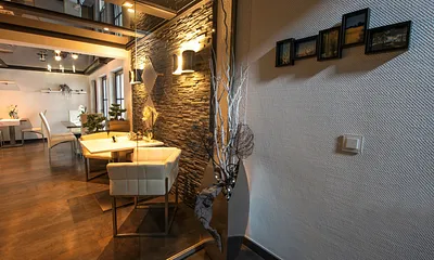 Eingangsbereich zum Frühstücks- und Aufenthaltsraum