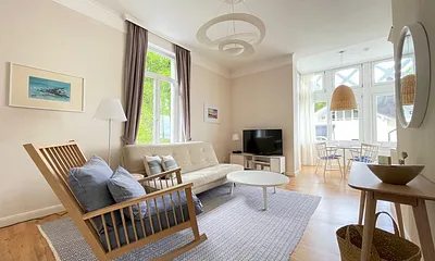 Villa Agnes (mit Meerblick), 2-Zimmer-Ferienwohnung (Fanny`s Meerblick)