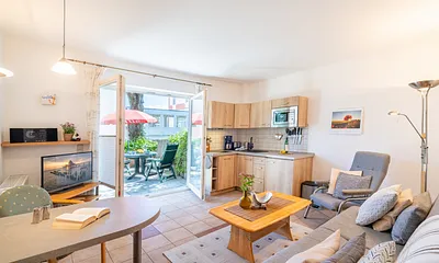 "Usedom Ahoi" - idyllisch im Grünen und strandnah, 2-Zimmer-Ferienwohnung (Nr. 3)