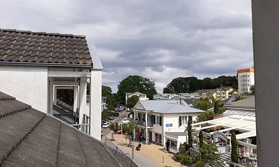 Blick vom Balkon nach links