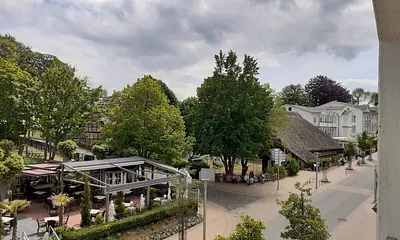 Blick vom Balkon nach rechts