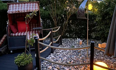 Sonnendeck in Abendstimmung