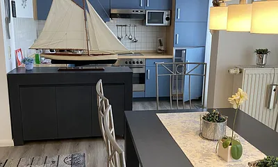 Essbereich mit Küche