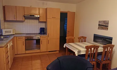 Küchenecke und Essecke