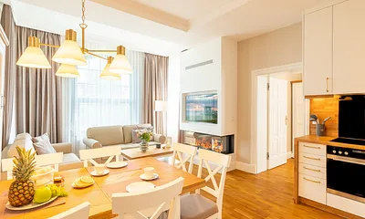 Ess-, Koch- und Wohnbereich