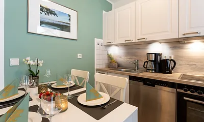 Villa und Haus Strandburg - teilweise Ostseeblick, 2-Zimmer-Ferienwohnung (Fewo 16)