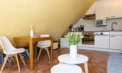 Wohn und Küche Bereich 