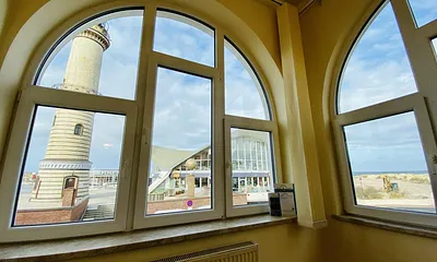 Haus Promenadenblick, dir. am Leuchtturm, 3-Zimmer-Ferienwohnung (Captains-Suite)