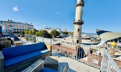 Haus Promenadenblick, dir. am Leuchtturm, 2-Zimmer-Ferienwohnung (Ausguck)