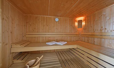 Sauna für alle Gäste