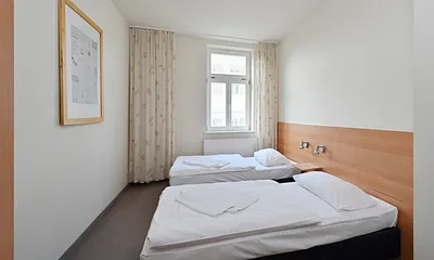 Schlafzimmer 2 Einzelbetten  Wohnung 5