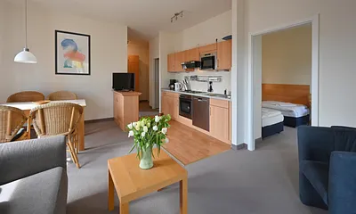 Blick durch die Wohnung