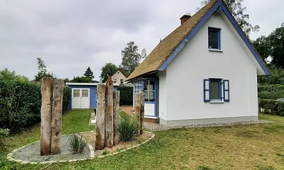 Rückansicht Ferienhaus