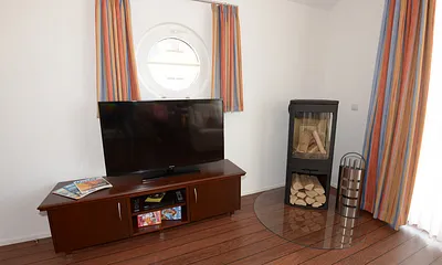 Auch im Herbst und Winter ist gemütlich durch den Kamin