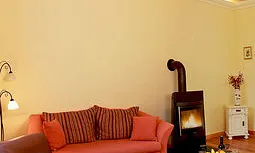 kuschelige Kaminecke