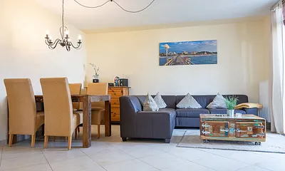 Der Wohn- und Essbereich