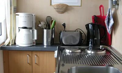 Arbeitsplatte mit Waschbecken