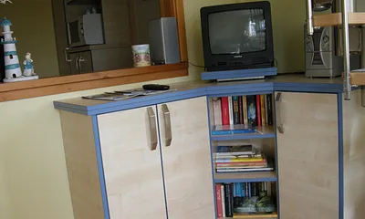 Fernsehschrank im Wohnbereich