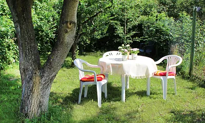 Garten kann mit genutzt werden.