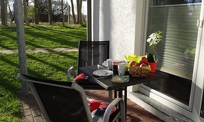 Frühstück auf der Terrasse