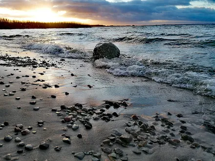 am Achterwasser in Pudagla