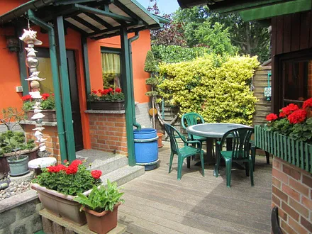 Sitzecke zum Grillen