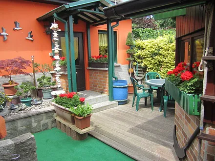 Vorderansicht der Ferienwohnung "Möwe"