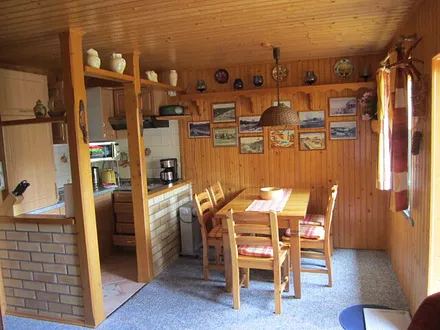 Kochnische mit Essecke 