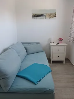 Sitz- und Schlafmöglichkeit im 2. Zimmer