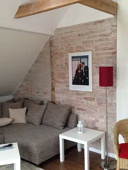 Wohnbereich mit Schlafcouch