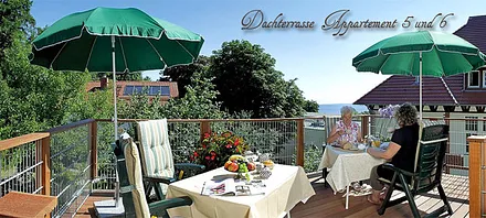 Terrasse (gemeinschaftlich nutzbar mit Appartement Nr. 6)