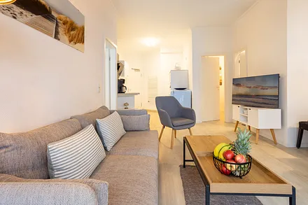 Couch zum Relaxen und HD-TV