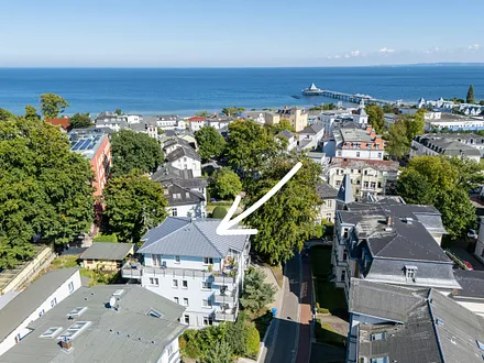 17_Luftbild mit Gebäude Klenzestraße 11