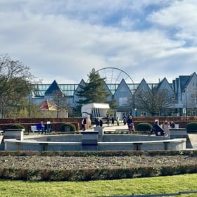 22_Blick vom Kurpark Heringsdorf in Richtung Seebrücke
